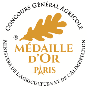 Médaille d'Or – Concours Général Agricole de Paris